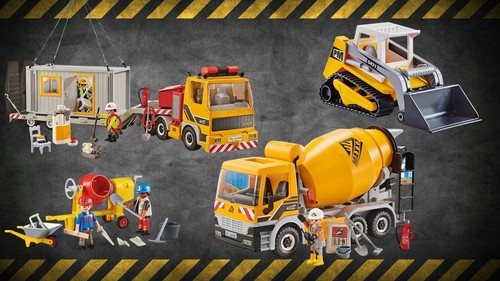 Playmobil set baustelle - set, 9887