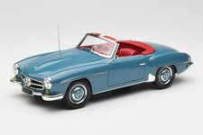 103037033 Mercedes 190 SL W121 Blue Minichamps 1/18