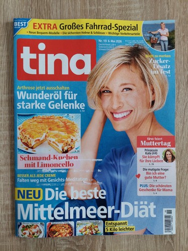 Frauenzeitschrift tina 19 - ", 19/