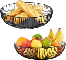 2 Stück Obstschale Metall