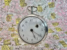 Bohrstange Frankreich 1790. Silber. Mit. Orologio Pocket