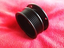 G60 LADERAD -origi. VW / schw.gepulvert-  Pulley G-Lader Golf Laderrad Golf GTI