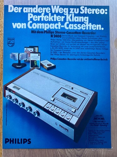 Philips cassetten recorder - cassetten,