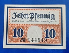 MYLAU NOTGELD 10 PFENNIG 1920