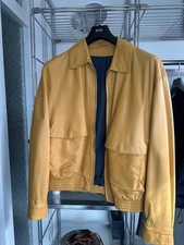 BOSS Herren Lederjacke Braun