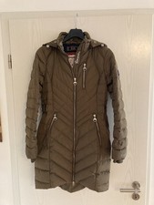 Cavallo Daunen Reitmantel Wintermantel „Rabea“ 34 36 Oliv/ Taupe ?90% Daune?!