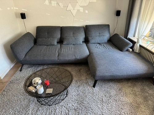 Graues ecksofa poco - poco, dover
