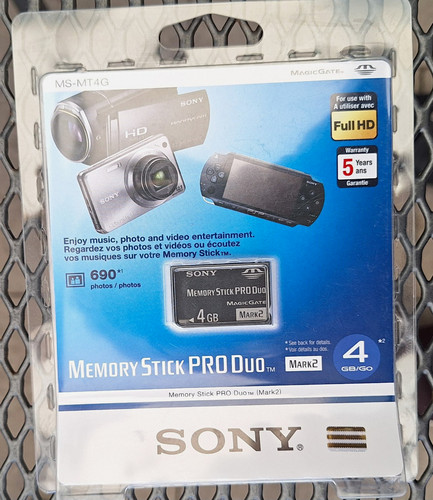 Sony memory stick pro duo - sony,