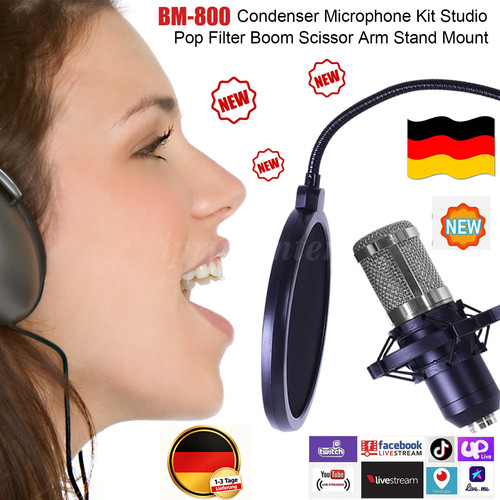 Kondensatormikrofon heimstudio - kondensatormikrofon,