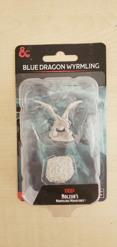 Blue dragon wyrmling - d&d,