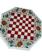 18 " Marmor Schach Top Tisch