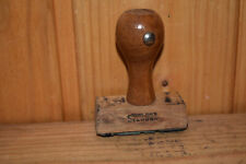 Original Alter Stempel DDR,VEB WAB Potsdam/Brandenburg,Wasserwirtschaft,Vintage