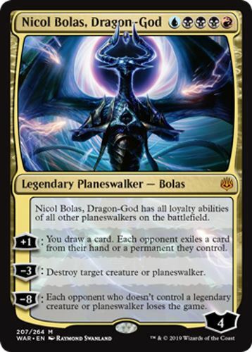 Nicol bolas dragon - bolas,, war