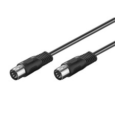 1,5m DIN MIDI Dioden Stecker