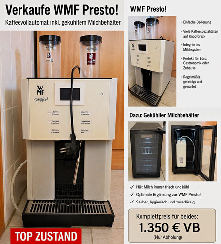 Wmf presto kaffeevollautomat - wmf, presto!
