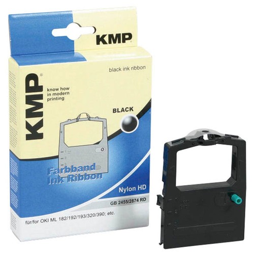 Kmp schwarz farbband - schwarz,