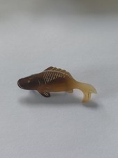 Büffelhorn  Brosche, Fisch