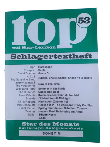 Top schlagertextheft 53 - top,