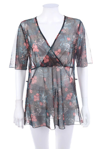 East village kurzarm bluse - east, kurzarm-bluse