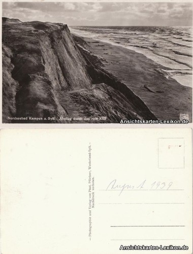 Ansichtskarte kampen - ansichtskarte, (sylt)