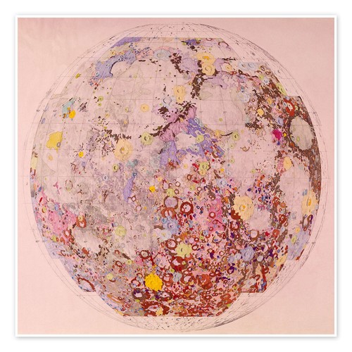 Poster geologische karte - poster,