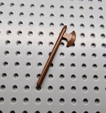 LEGO Ritter Knights Waffe Axt Helebarde alt braun 1 Stk. 3848 B008