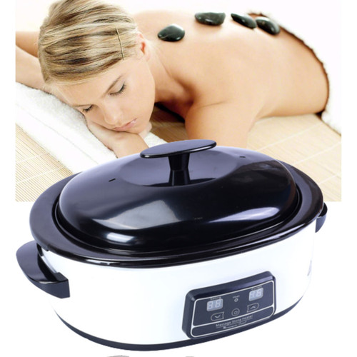 Hot stone massage set - stone,