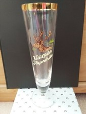 Wulfeler Jagerbrau Glas mit Goldrand