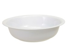 Schale Metall weiß div. Gr