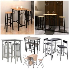 3 tlg.Bartisch Küchentisch