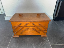 Vintage holz nähkasten - vintage, 3