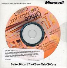 MS Office 2003 Basic OEM Vollversion englisch inkl. Excel 2003+Outlook 2003