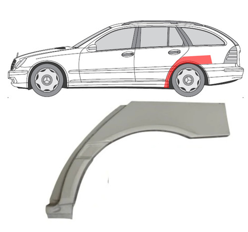 Für w203 2000 2007 - für,
