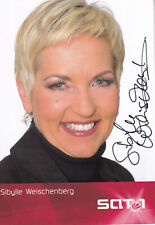 Autogramm - Sibylle Weischenberg
