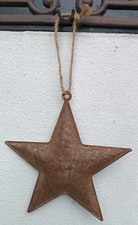 ❤ Stern zum hängen Metall  Antiklook Rost Vintage Garten  Weihnachten ❤