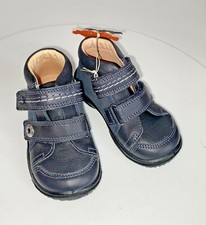Leder Halbschuh von Mollio Gr. 20 fällt klein aus dunkelblau hochwertiges Leder