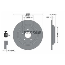Textar Bremsscheiben + Beläge
