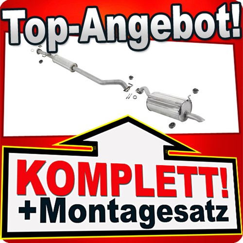 Auspuff für honda - cr-v, iii