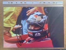 Gerhard Berger…Ferrari… Autogramm original signiert 20x30