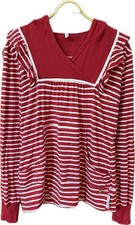 ?? Blutsgeschwister Hoodie  - Gr. XL - rot weiß gestreift - supersüß - Neu! ?