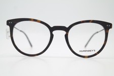 Brille HUMPHREYS 581068 Braun Bronze Silber Oval Brillengestell eyeglasses Neu