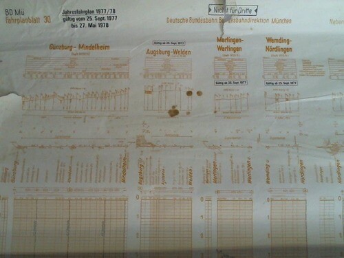 Bildfahrplan für den - (30),