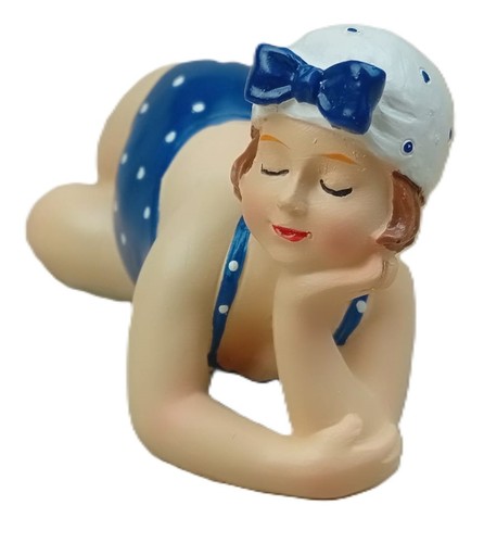 Badenixe mollige deko figur - mollige,