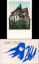 Ansichtskarte Weißer Hirsch-Dresden Dr. Lahmanns Villa Heinrichhof 1908