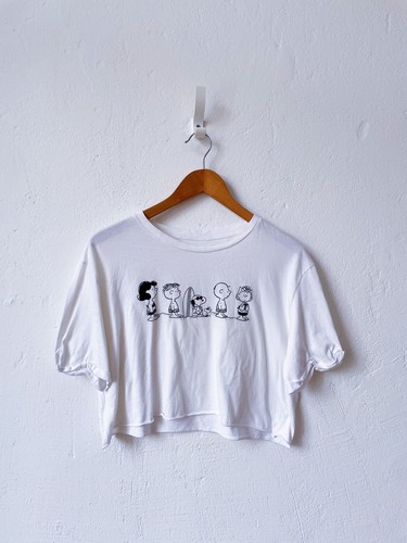 Vintage crop shirt m - vintage, gr.