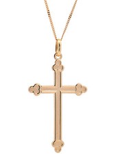 Halskette Anhänger Kreuz mit