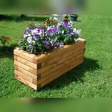 Massiver Pflanzkasten 60x40mm Holz 72 verschieden Größen Pflanztrog Blumenkasten