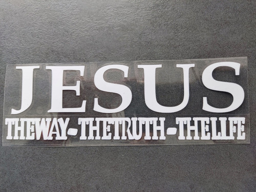 Aufkleber jesus the - -,