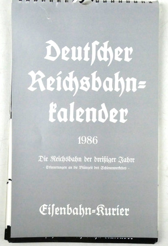 Deutscher reichsbahnkalender - deutscher,