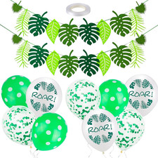 12 Stück Dschungel Deko